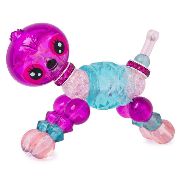 Twisty Petz Glowpoke Sloth features an Enchanted body and measures around 3-inch (8 cm) long.