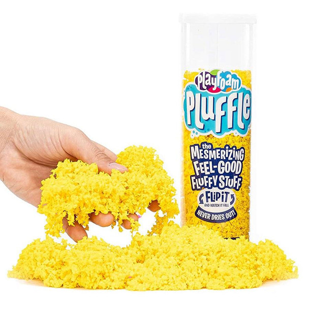 Playfoam Pluffle is the mesmerizing, mixable, can’t resistable, feel-good fluffy stuff that never dries out!