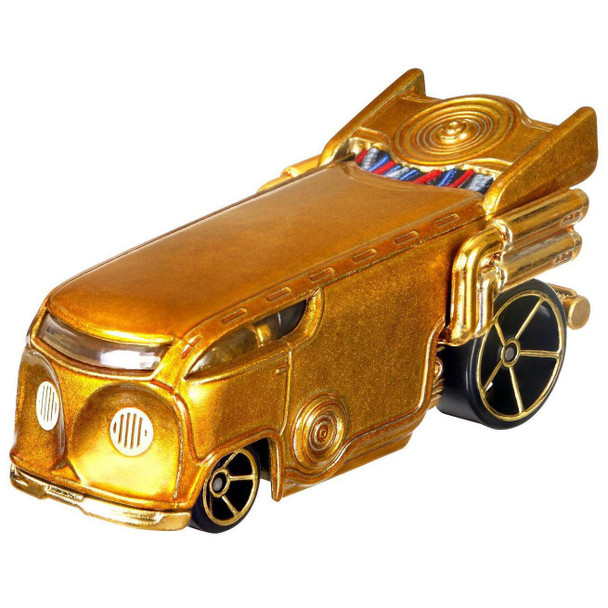 Celebrating the 40th Anniversary of Star Wars: The Empire Strikes Back, C-3PO has been re-imagined as a Hot Wheels car.