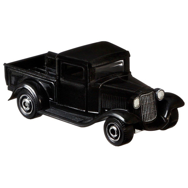 Authentically styled 1932 Ford Pickup in Metalflake black.