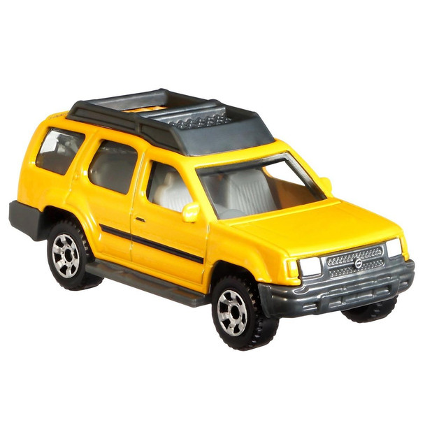 Authentically styled 2000 Nissan Xterra in yellow.