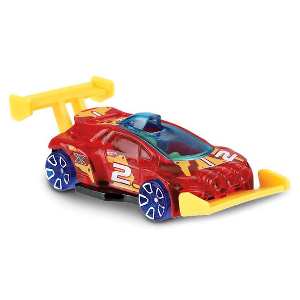 Hot Wheels Rising Heat features an adjustable front spoiler.
