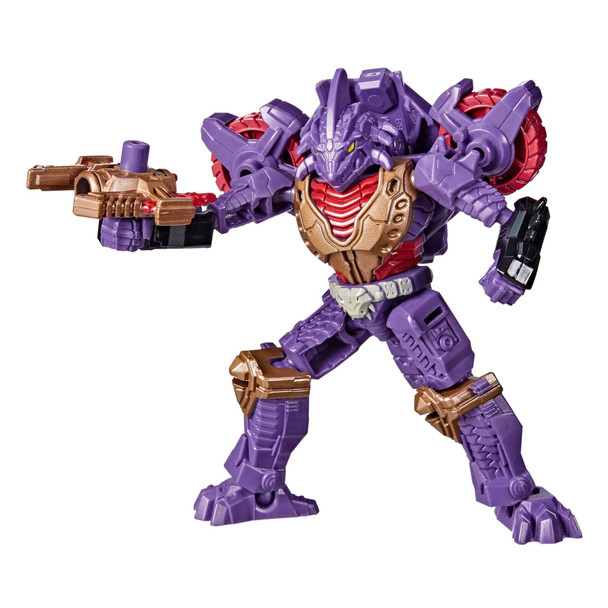 Transformers G1-Inspired Design: This Transformers: Legacy 3.5-inch Iguanus robot toy is inspired by the animated series, The Transformers, updated with a Generations-style design.
