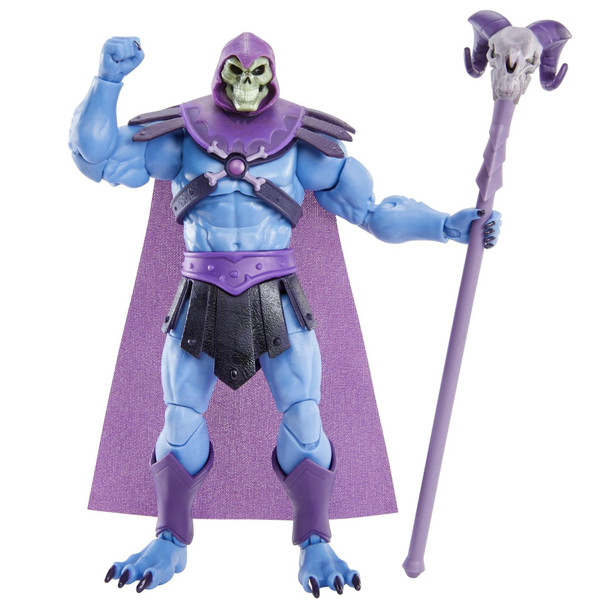The Masterverse collection of 7-inch action figures includes He-Man, Skeletor and lots more fan favourites for display and storytelling fun.