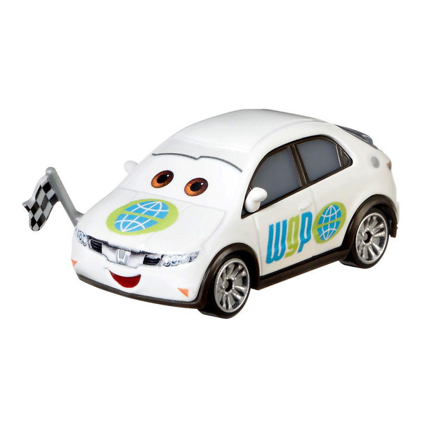 Disney Pixar Cars 2: ERIK LANELEY 1:55 Scale Die-Cast Vehicle.