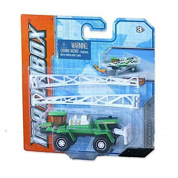 Matchbox Real Working Rigs - Crop Sprayer in packaging.