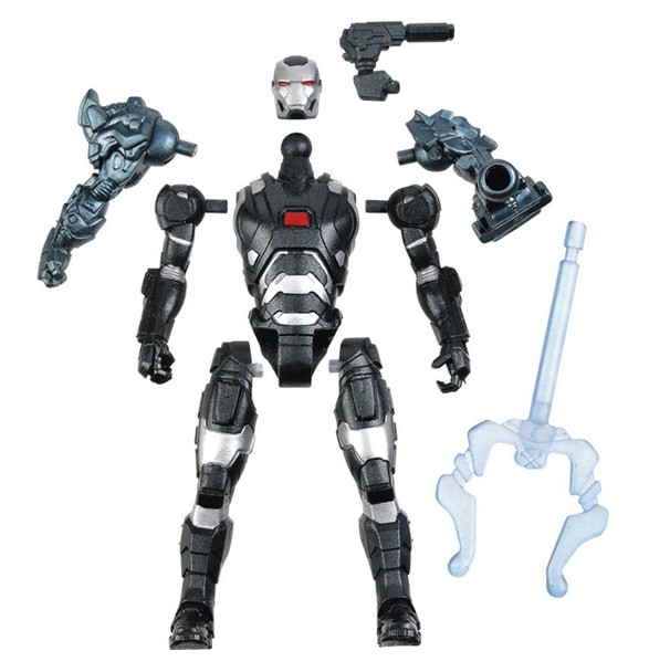 Customize your War Machine figure! Head, arms and legs detach!