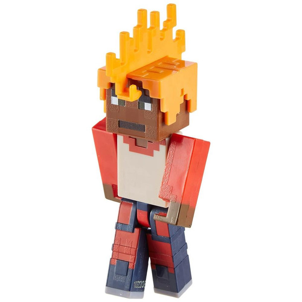 Authentically designed, 3.25-inch scale Minecraft Wrist Spikes character comes with 5 mix and match accessories for multiple character looks.

