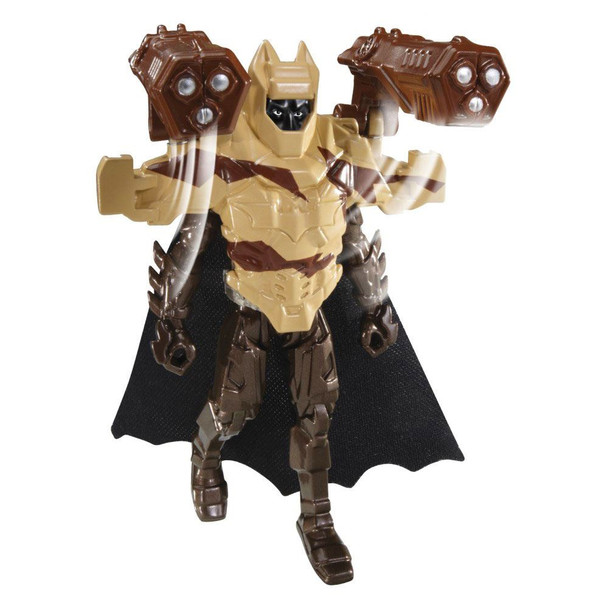 Equip your 10cm (4-inch) Batman figure for battle with QuickTek Armour!