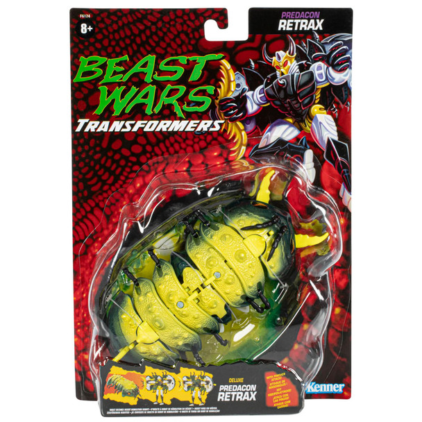 Inspired by the original Beast Wars packaging in the "rocky bubble", this pack features the original Beast Wars logo, and character art

