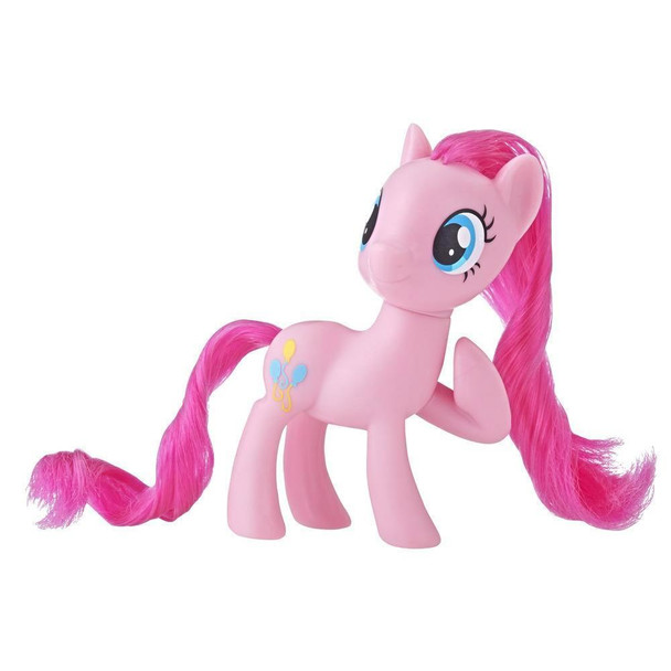 3-inch Pinkie Pie pony figure has beautiful pink hair, character-inspired look, and signature cutie mark.