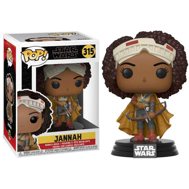 Jannah armed with her energy bow as seen in Star Wars: The Rise of Skywalker