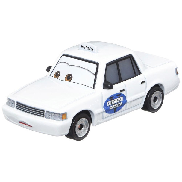 Revney Grillante is a white taxi employed by Vern's Taxi Service, as seen in Cars 2.