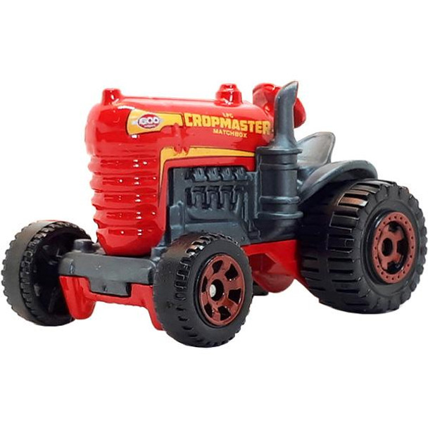 Matchbox Crop Master tractor in red.