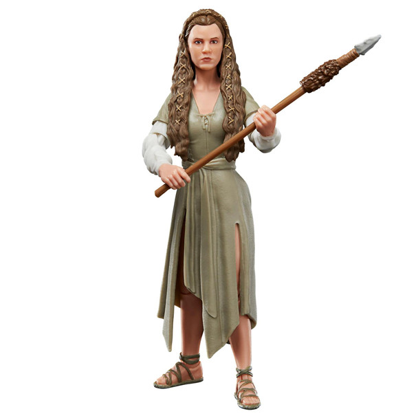 This 6-inch-scale Black Series figure is carefully detailed to look like Princess Leia from Star Wars: Return of the Jedi, featuring premium detail and multiple points of articulation.