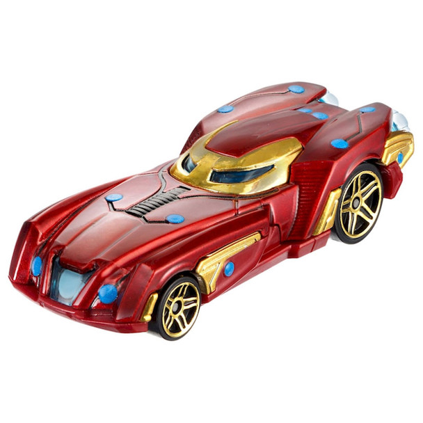 Hot Wheels Marvel Civil War IRON MAN 1:64 Scale Die-Cast Character Car