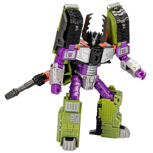 Transformers Legacy Evolution celebrates the last 40 years of Transformers history. The Armada Universe Megatron action figure is inspired by the Transformers: Armada animated series.


