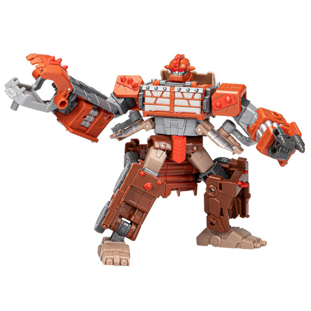 Transformers Legacy Evolution celebrates the last 40 years of Transformers history. The Trashmaster action figure is inspired by the Junkions from the Transformers G1 animated series.