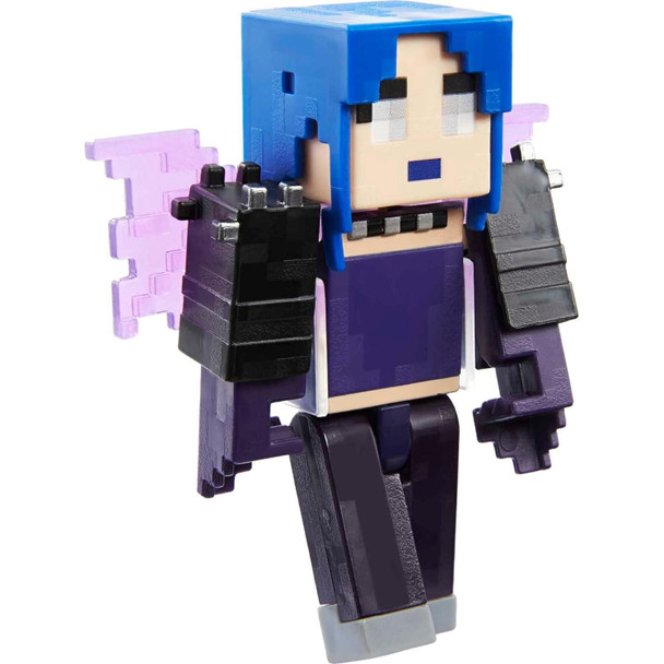 Authentically designed, 3.25-inch scale Minecraft Spooky Wings character comes with 5 mix and match accessories for multiple character looks.