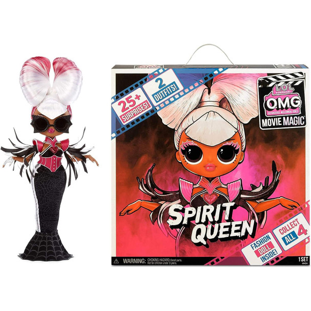 L.O.L. Surprise! - O.M.G. Movie Magic SPIRIT QUEEN Fashion Doll with 25 Surprises.