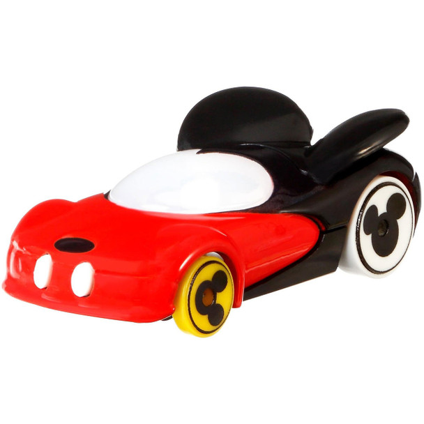 This 1:64 scale die-cast vehicle is inspired by Disney's iconic mascot, Mickey Mouse.