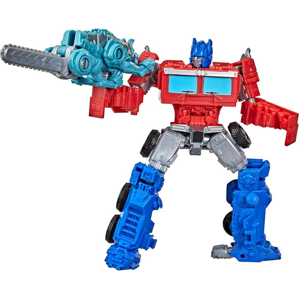 Beast Weaponizers 2-Pack: 5-inch Battle Changer and 3-inch Beast Battle Master toys. 
