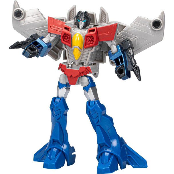 2-in-1 Converting Toy: Easy Transformers conversion perfect for kids ages 6 and up. Convert Starscream toy from robot to jet mode in 7 steps. Makes a great gift for kids!