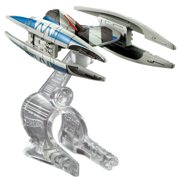 A favourite Star Wars starship re-created as a Hot Wheels miniature. The Vulture Droid starship measures around 7 cm (2.75 inches) in length.