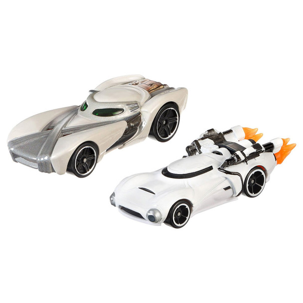 Iconic Star Wars characters re-imagined as Hot Wheels car.