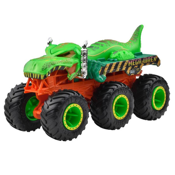 Hot Wheels Monster Trucks Big Rigs MEGA-WREX (Green) 1:64 Scale Vehicle