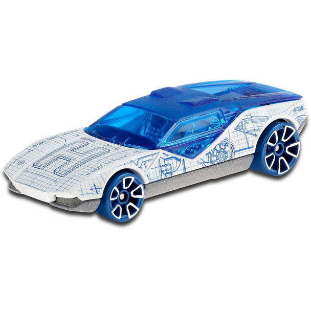 Hot Wheels LA FASTA (White) 1:64 Scale Die-cast Vehicle