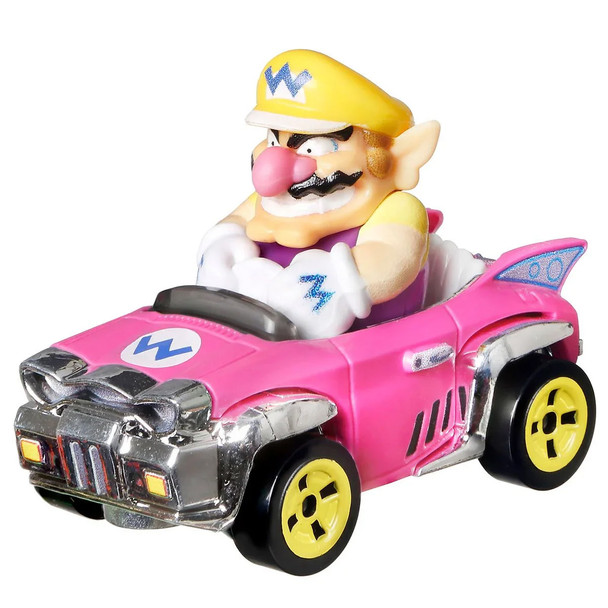 Hot Wheels Mario Kart WARIO (Badwagon) 1:64 Scale Replica Die-Cast Vehicle
