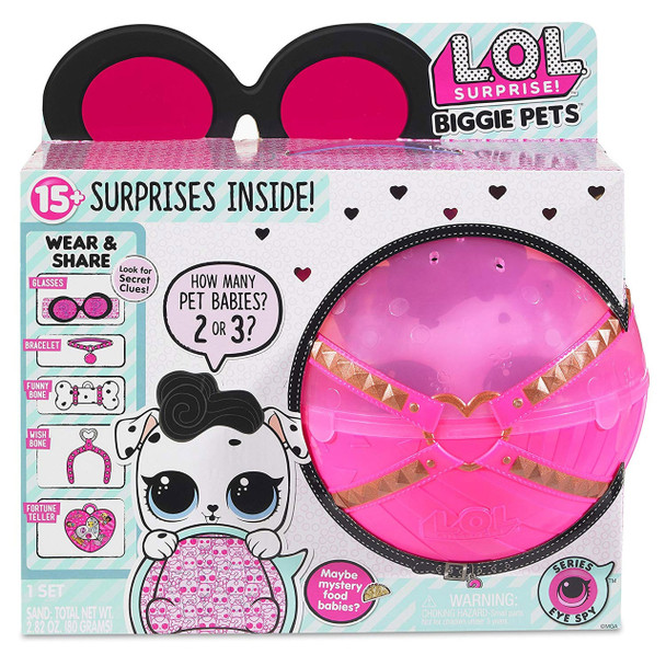 L.O.L. Surprise! - Eye Spy Series - DOLLMATIAN Biggie Pet Dog