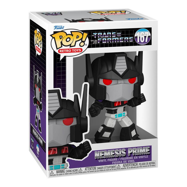 Funko POP! Retro Toys #167: Transformers NEMESIS PRIME 5.1" (13 cm) Vinyl Figure in packaging