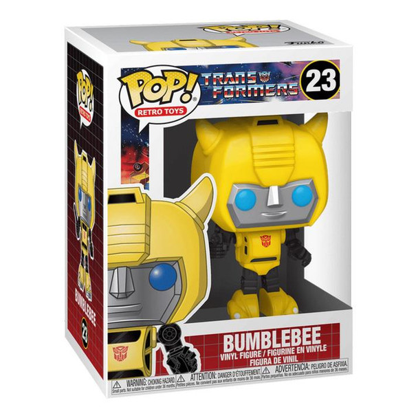 Funko POP! Retro Toys #23: Transformers BUMBLEBEE 4.5" (11.4 cm) Vinyl Figure in packaging