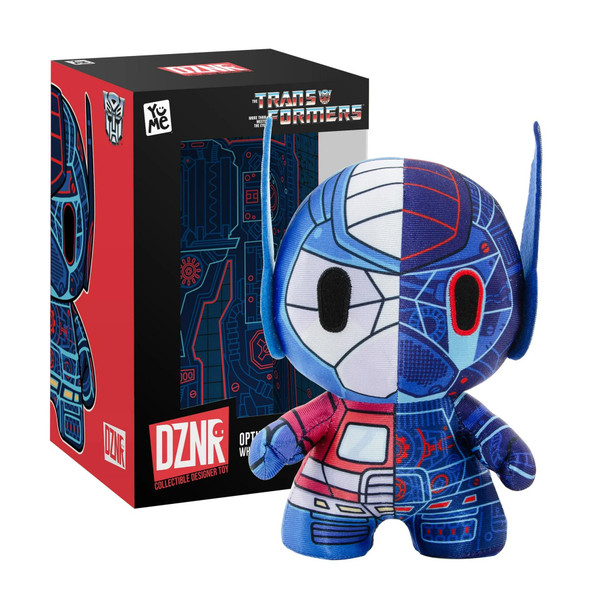 DZNR Transformers OPTIMUS PRIME "What's Inside" Edition 7-inch Collectible Designer Plush Toy