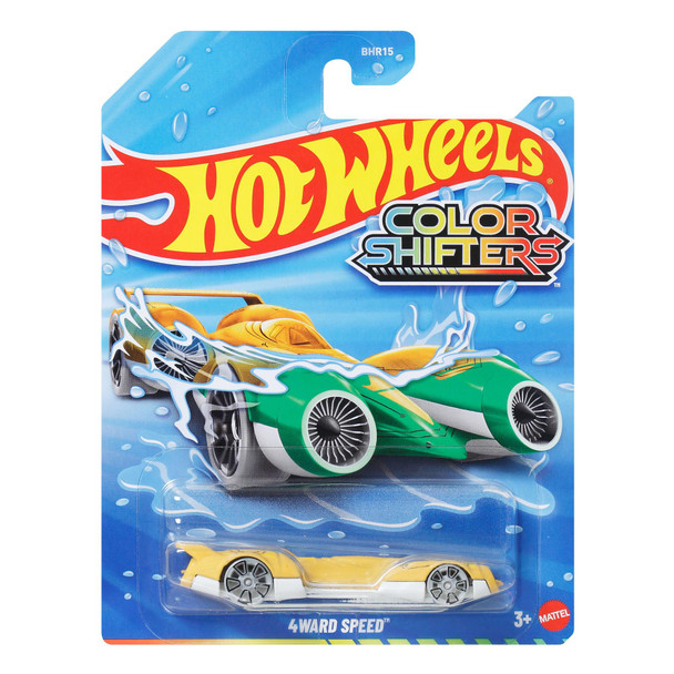 Hot Wheels Colour Shifters 4WARD SPEED 1:64 Scale Die-cast Vehicle in packaging