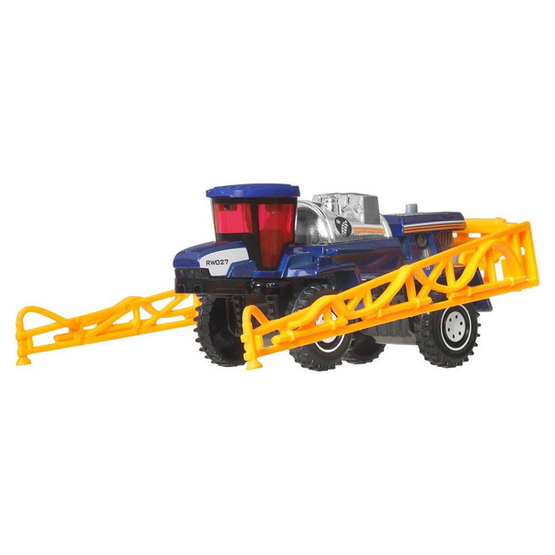 Matchbox Working Rigs - MBX Crop Sprayer (Blue & Orange)