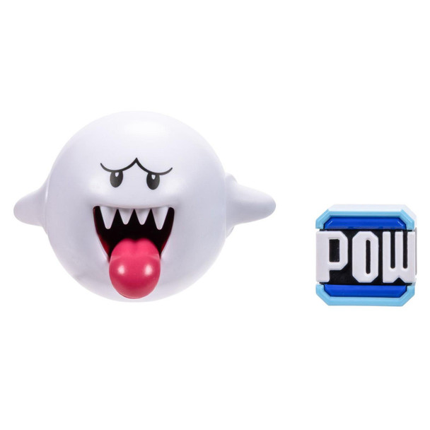 Super Mario BOO with POW Block 4-inch Action Figure