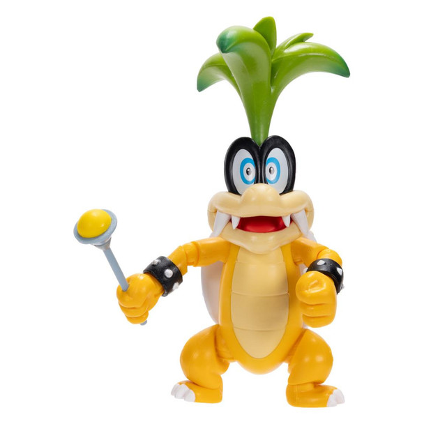 Super Mario IGGY with Magic Wand 4-inch Action Figure