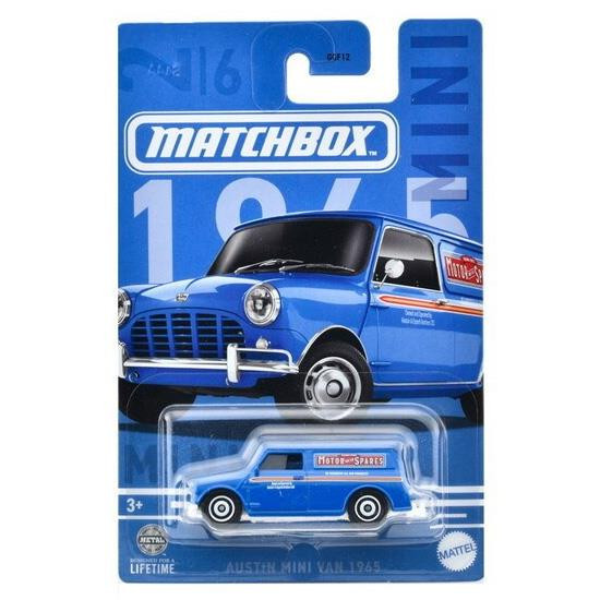Matchbox MINI Series AUSTIN MINI VAN 1965 1:64 Scale Die-cast Vehicle (2/6) in packaging