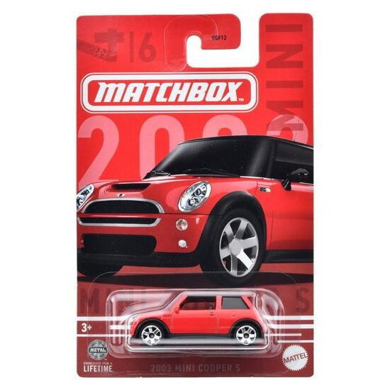 Matchbox MINI Series 2003 MINI COOPER S 1:64 Scale Die-cast Vehicle (4/6) in packaging