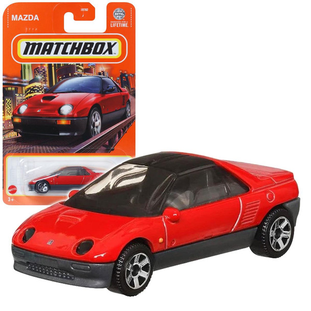 Matchbox 1992 MAZDA AUTOZAM AZ-1 (Red) 1:64 Scale Die-cast Vehicle