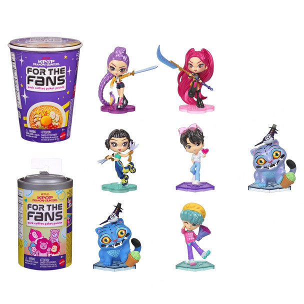 KPop Demon Hunters 'For The Fans' 4-inch Collectible Figure (Styles Vary)