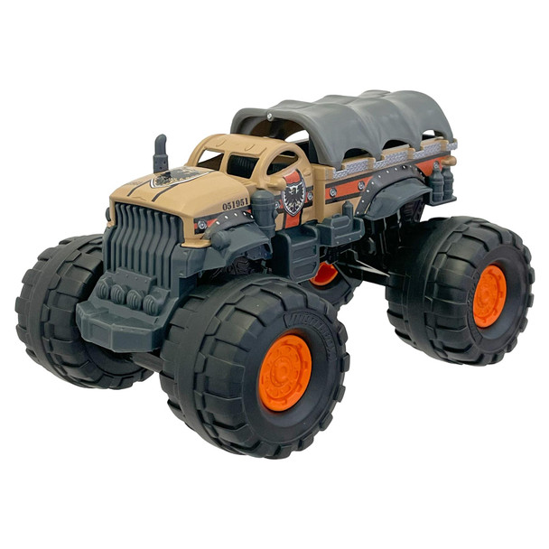 Matchbox on a Mission JUNGLE TAMER 4x4 Truck (Tan) 1:24 Scale Die-cast Vehicle
