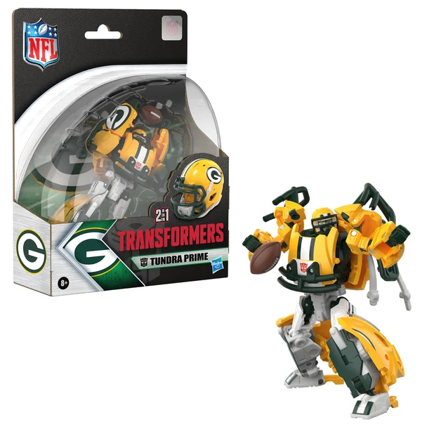 Transformers Collaborative NFL Green Bay Packers TUNDRA PRIME