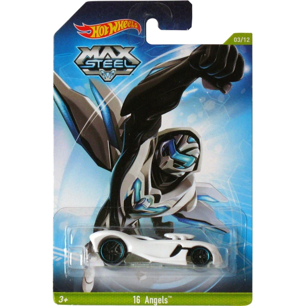 Hot Wheels Max Steel 16 ANGELS 1:64 Scale Die-cast Vehicle