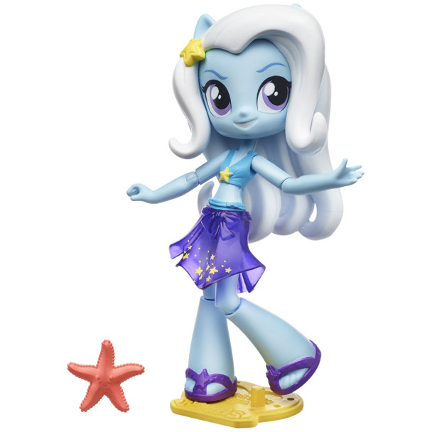 My Little Pony Equestria Girls TRIXIE LULAMOON Beach Collection Minis Doll