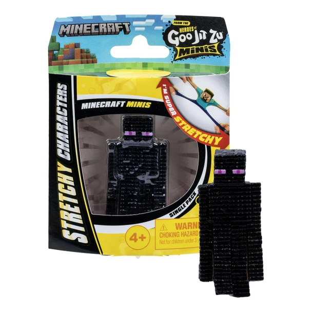 Heroes of Goo Jit Zu Minecraft Minis ENDERMAN 2.5-inch Stretchy Character