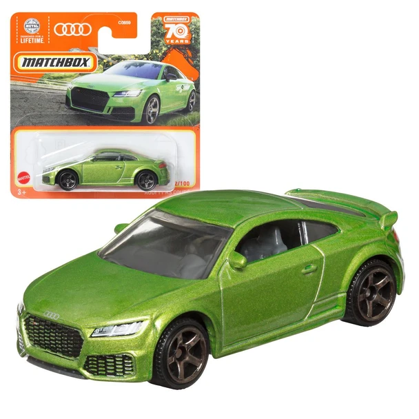 Matchbox AUDI TT RS COUPE (Green) 1:64 Scale Die-cast Vehicle